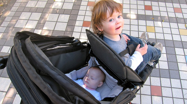 mountain buggy plus one double stroller